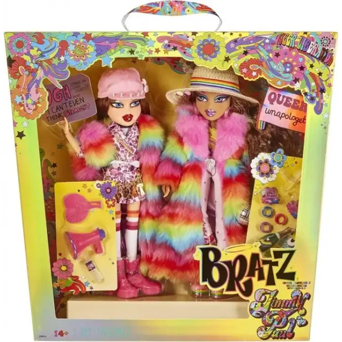 Bratz x JimmyPaul Tasarımcı Çift Roxxi ve Nevra Moda Bebekleri