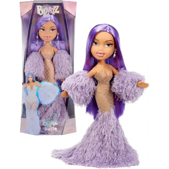 Bratz x Kylie Jenner Elbiseli Büyük Ölçekli Moda Bebeği