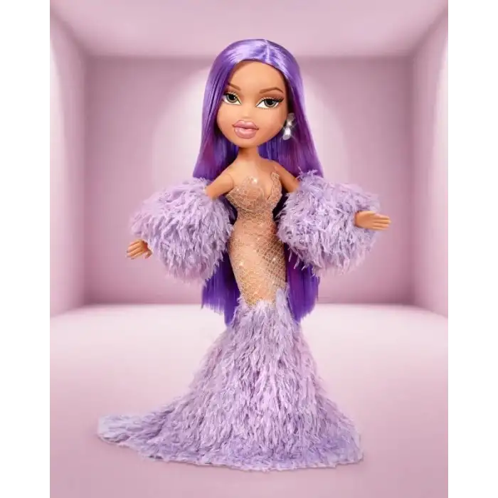 Bratz x Kylie Jenner Elbiseli Büyük Ölçekli Moda Bebeği