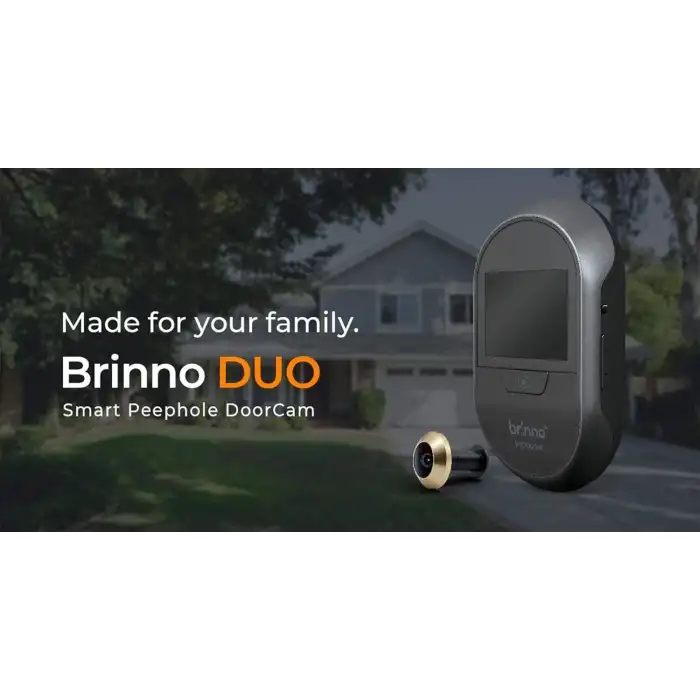Brinno Duo SHC1000W Ön Kapı Gözetleme Kamerası - Akıllı Ev Güvenlik Sistemi