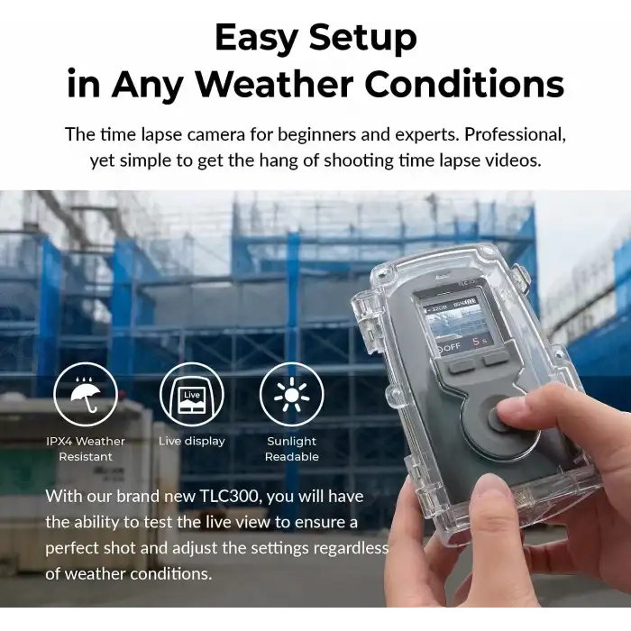 Brinno Time Lapse Camera BCC300-M Paketi