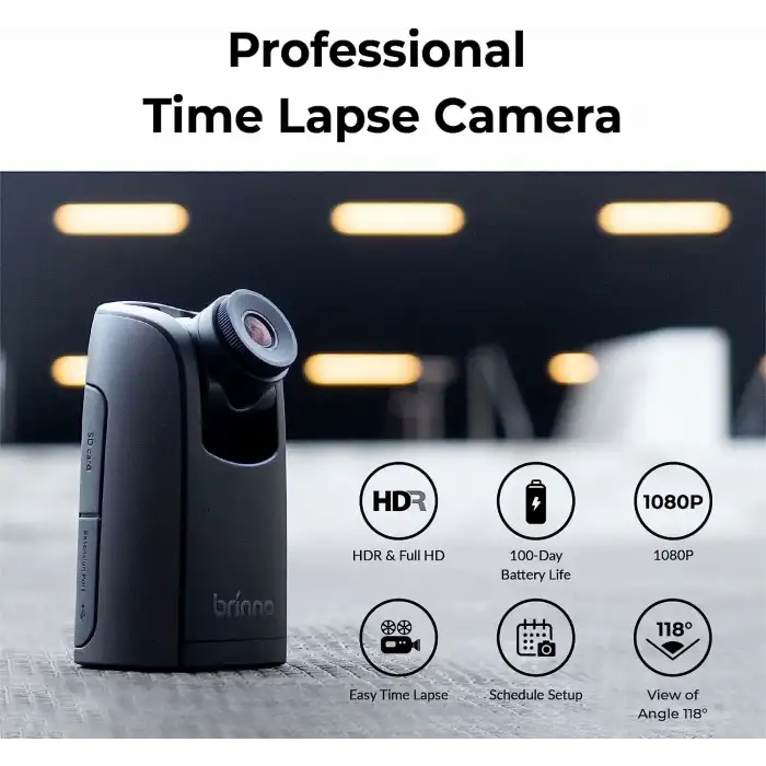 Brinno Time Lapse Camera TLC300, Dış Mekan İnşaatı