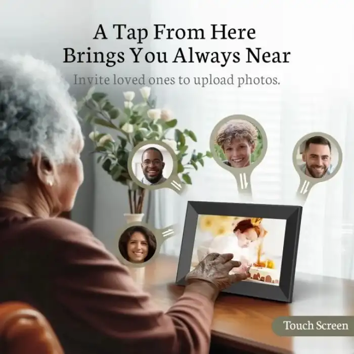 BSIMB 1280x800 HD WiFi Dijital Resim Çerçevesi