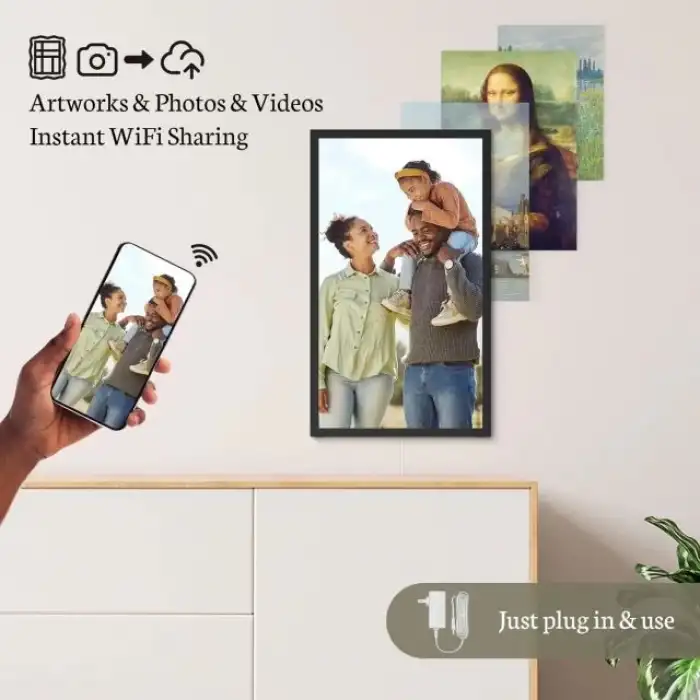 BSIMB Dokunmatik Ekranlı Dijital Resim Çerçevesi - 1920x1080 FHD