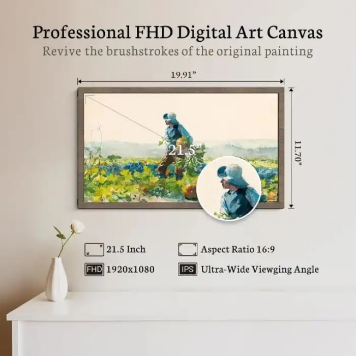 BSIMB Dokunmatik Ekranlı Dijital Resim Çerçevesi - 1920x1080 FHD