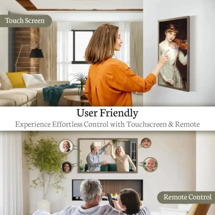 BSIMB Dokunmatik Ekranlı Dijital Resim Çerçevesi - 1920x1080 FHD