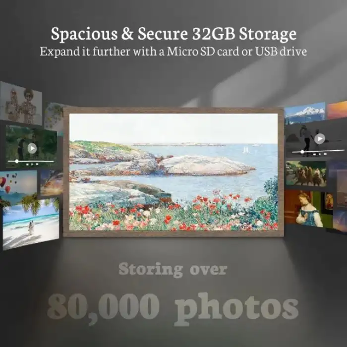 BSIMB Dokunmatik Ekranlı Dijital Resim Çerçevesi - 1920x1080 FHD