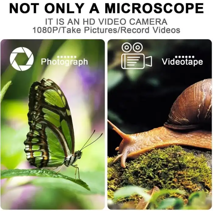 Bysameyee 4K 3840x2160P Kablosuz Dijital Mikroskop