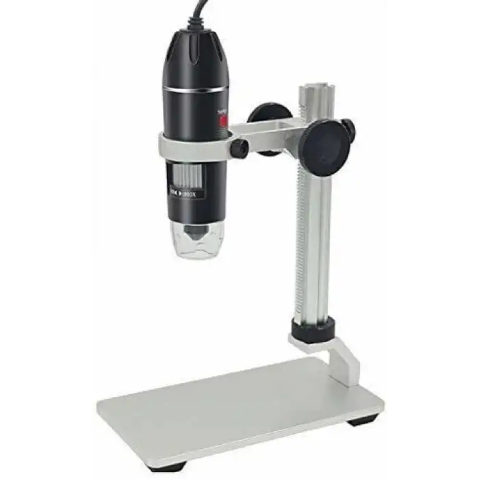 Bysameyee USB Mikroskop, Kaldırılabilir Yükseltilmiş Metal Stand
