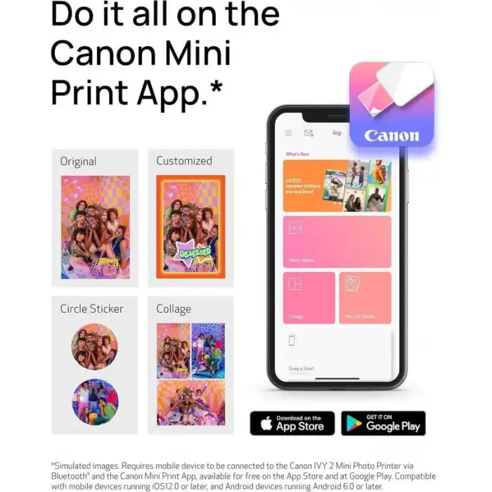 Canon Ivy 2 Mini Fotoğraf Yazıcısı