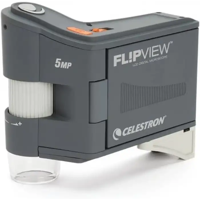 Celestron 44314 FlipView El Tipi LCD Mikroskop (Gri)