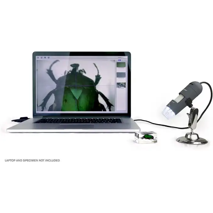 Celestron Deluxe Elde Taşınabilir Dijital Mikroskop (44302-C) Gri