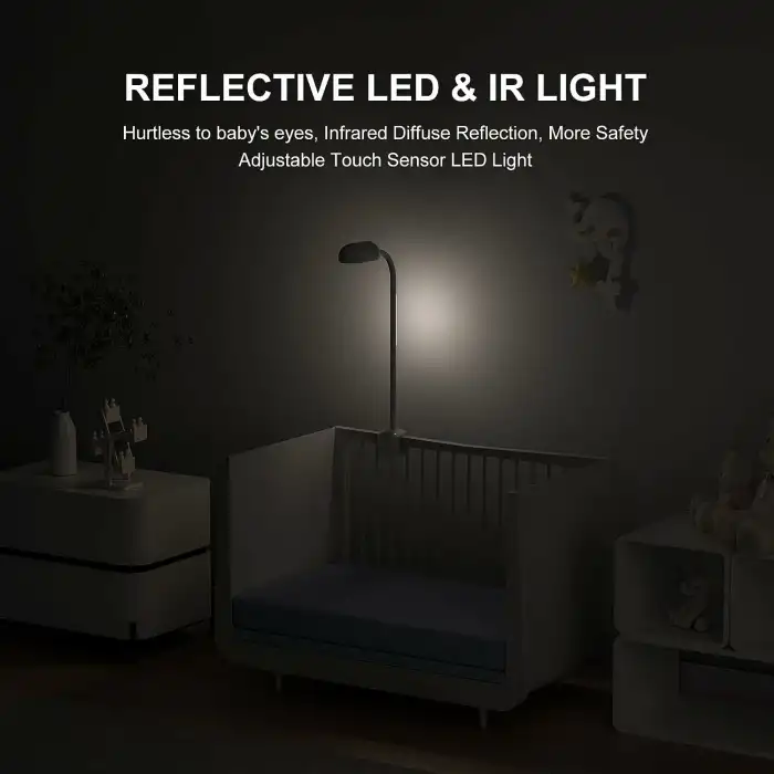 Cheego Akıllı Bebek Monitörü ve Klipsli Montaj-HD Kamera ve Ses