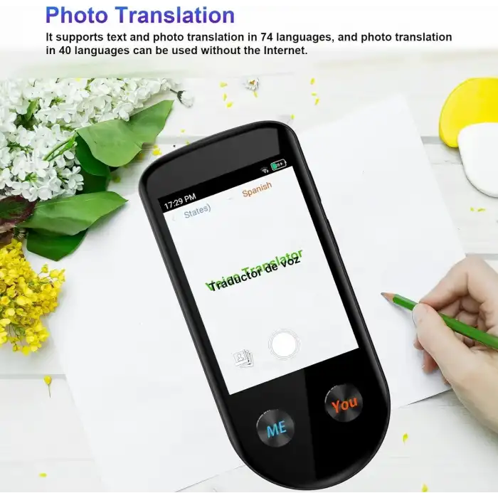 Chunmu 137 Dilde İki Yönlü Dil Tercümanı, Sesli/Çevrimdışı/Fotoğraflı