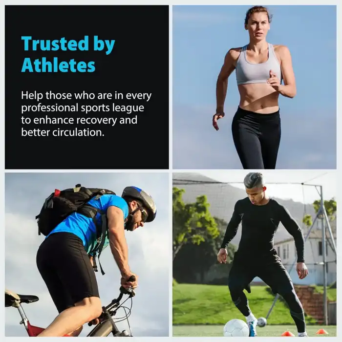 CINCOM Bacak Masaj Aleti Şişlik ve Ödem İçin Hava Kompresyon Botları