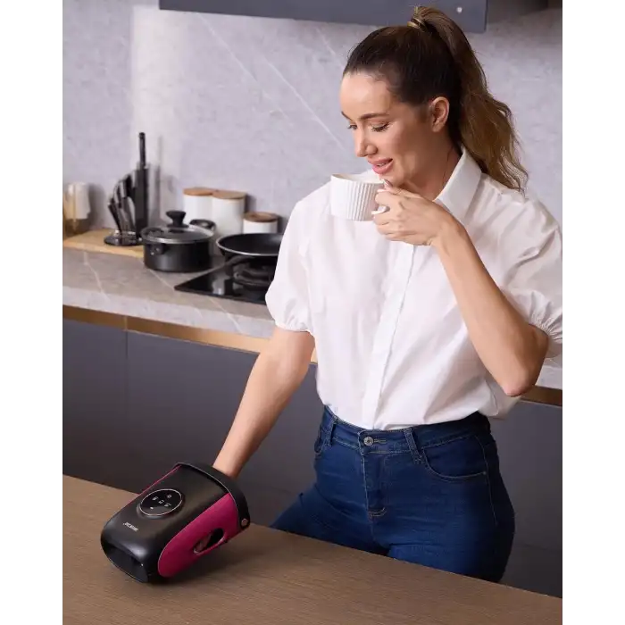 CINCOM El Masaj Makinesi Ağrı, Artrit ve Gelişmiş Dolaşım İçin - Siyah