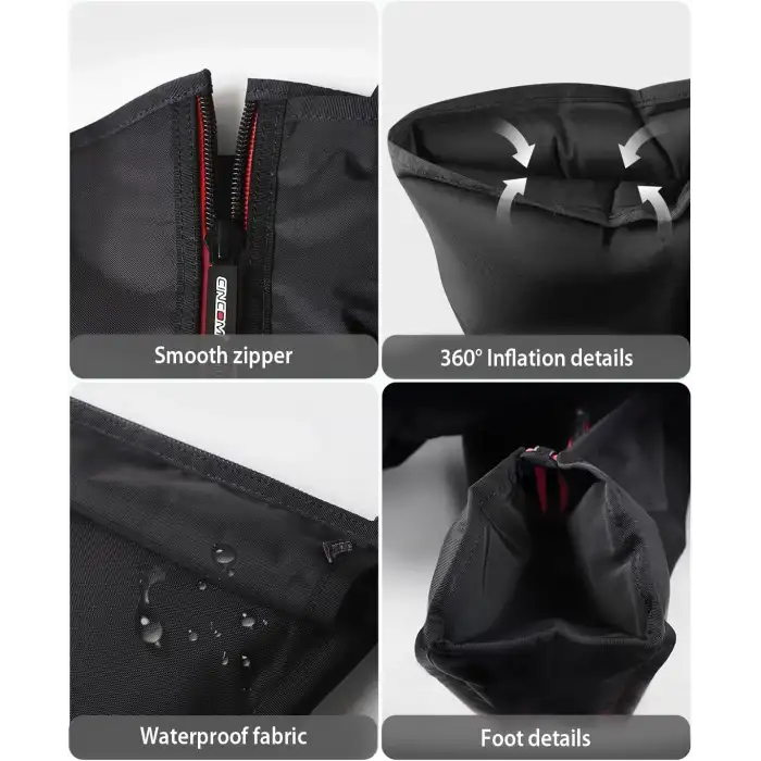 CINCOM Isıtmalı Bacak Masaj Aleti Dolaşım ve Ağrı Giderici