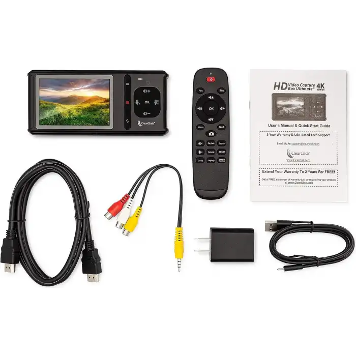 ClearClick HD Video Yakalama Kutusu Ultimate (4K Sürümü)