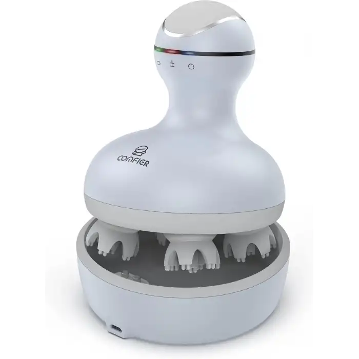 COMFIER Kablosuz Elektrikli Saç Derisi Masaj Cihazı - Açık Mavi