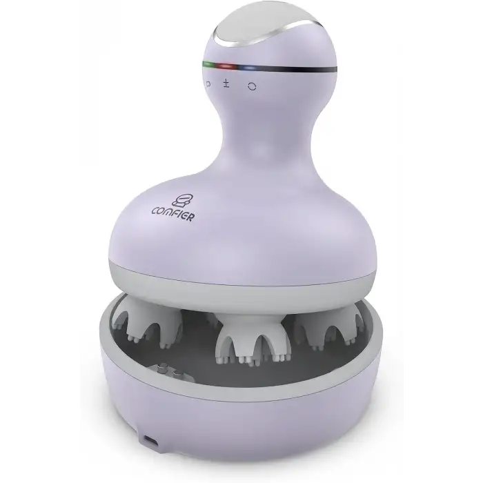 COMFIER Kablosuz Elektrikli Saç Derisi Masaj Cihazı - Mor