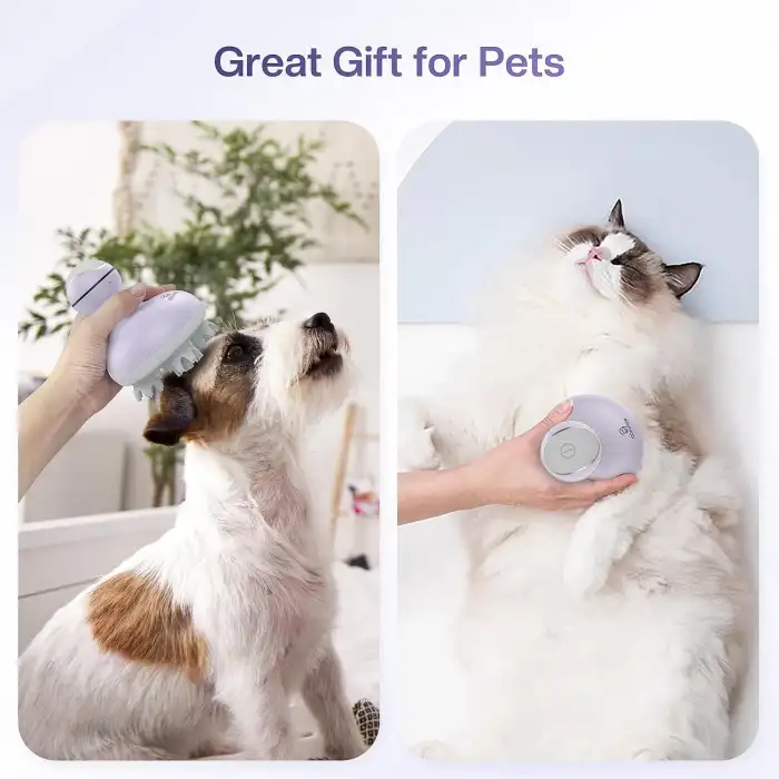 COMFIER Kablosuz Elektrikli Saç Derisi Masaj Cihazı - Mor