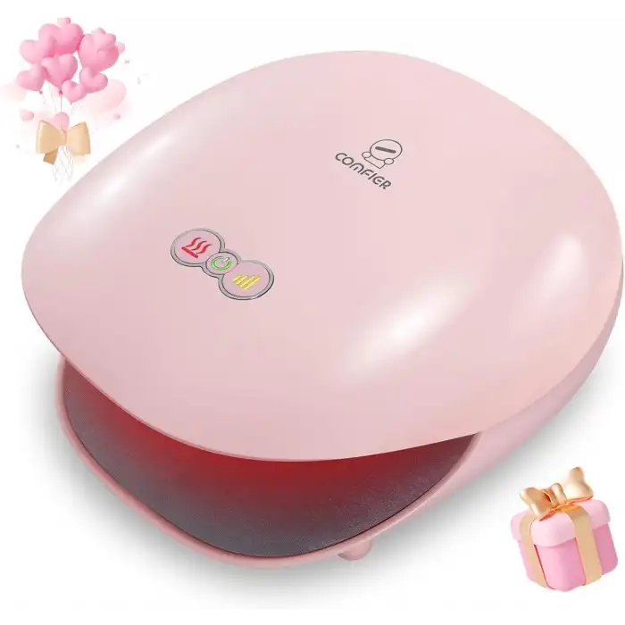 COMFIER Kablosuz Isıtmalı El Masaj Aleti, Karpal Tünel Sendromu - Pembe