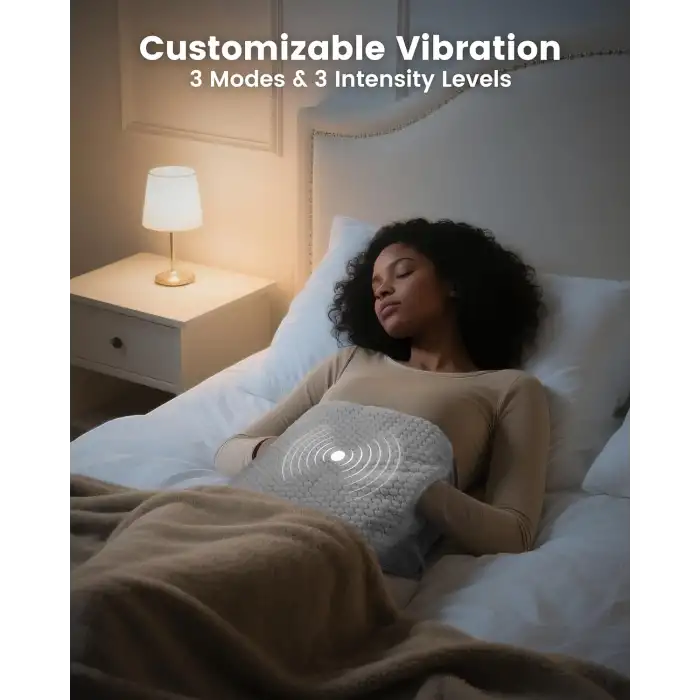 COMFIER Sırt Ağrısı Giderici Isıtma Pedi, El Isıtıcı Cepli Isıtmalı Bel Masaj - Gri