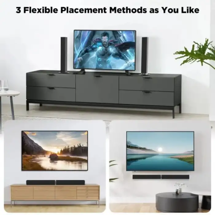 Cowin TV Bluetooth ARC/Optical/AUX Bağlantılı Soundbar