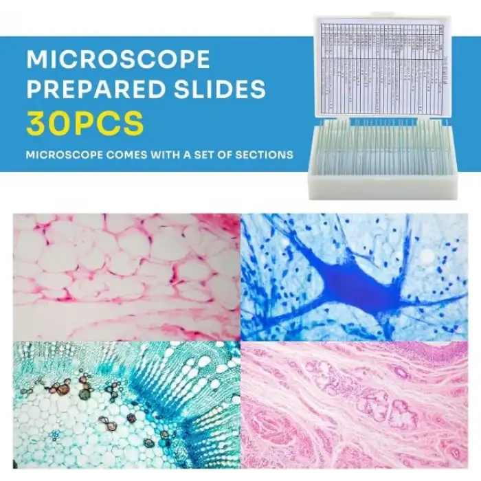 CRSPEXIL 40X-2000X Çocuk Öğrenciler Yetişkinler İçin Mikroskoplar