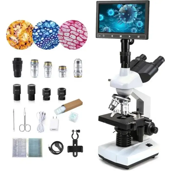 Crspexil 40X-5000X Bileşik Trinoküler Mikroskoplar
