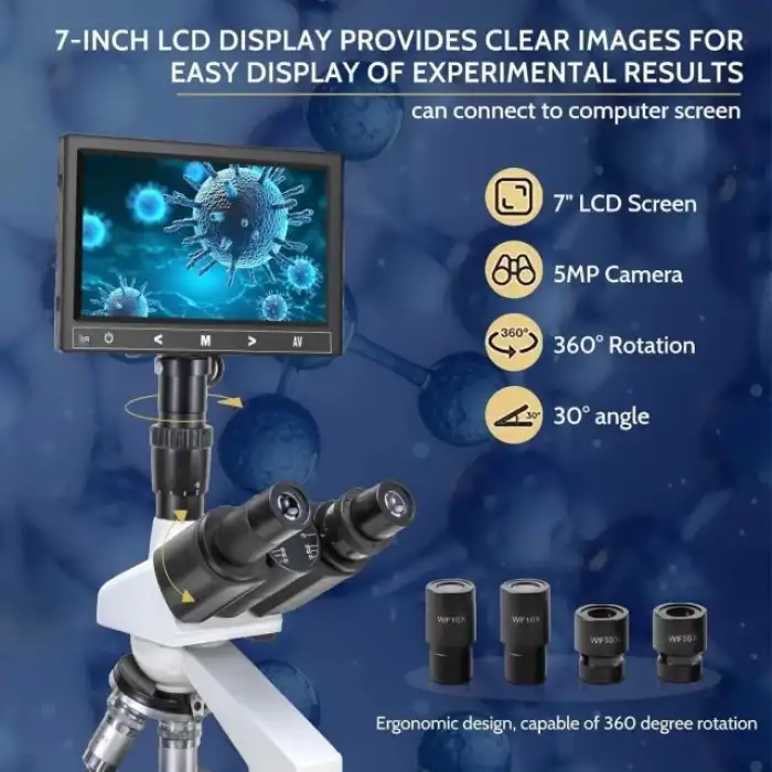 Crspexil 40X-5000X Bileşik Trinoküler Mikroskoplar