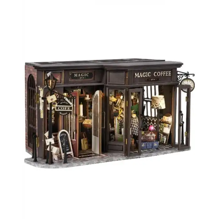 CUTEBEE DIY Ahşap Dollhouse ve Minyatür Mobilya