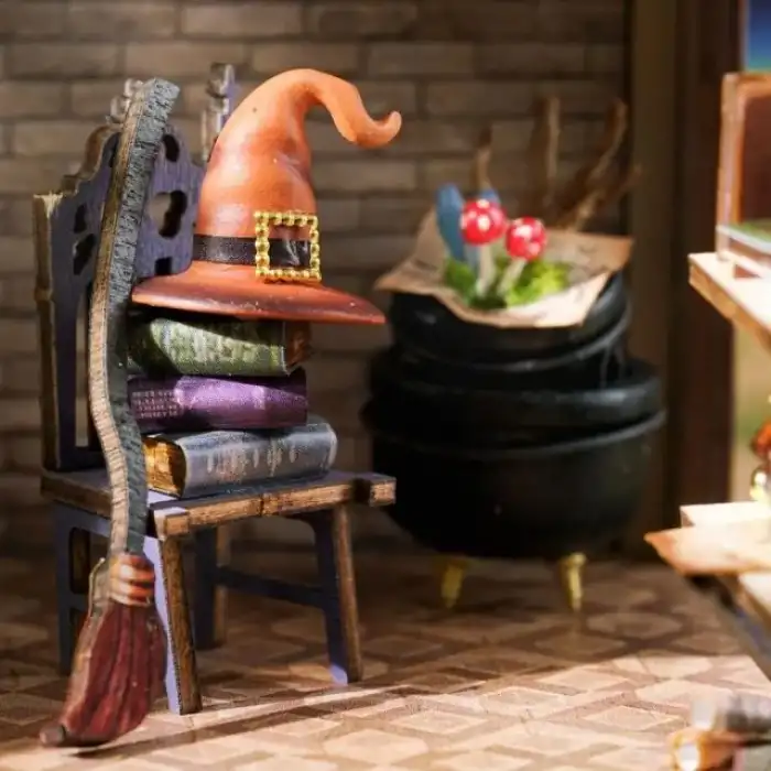 CUTEBEE DIY Ahşap Dollhouse ve Minyatür Mobilya