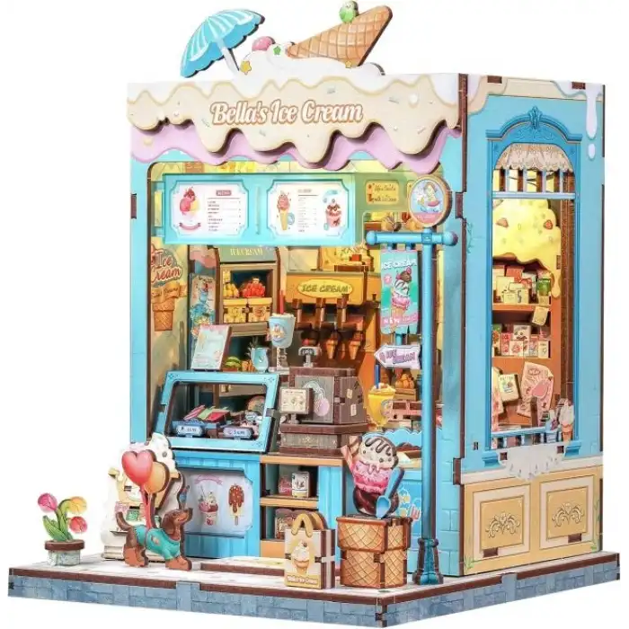 CUTEBEE DIY Kitap Köşesi Seti Toz Kapaklı