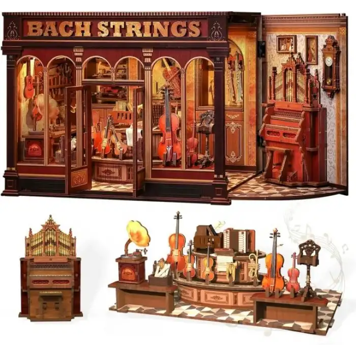 CUTEBEE DIY Kitap Köşesi Seti Toz Kapaklı