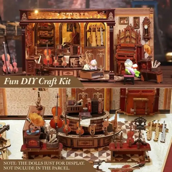 CUTEBEE DIY Kitap Köşesi Seti Toz Kapaklı