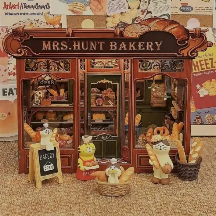 CUTEBEE DIY Kitap Köşesi Seti Toz Kapaklı