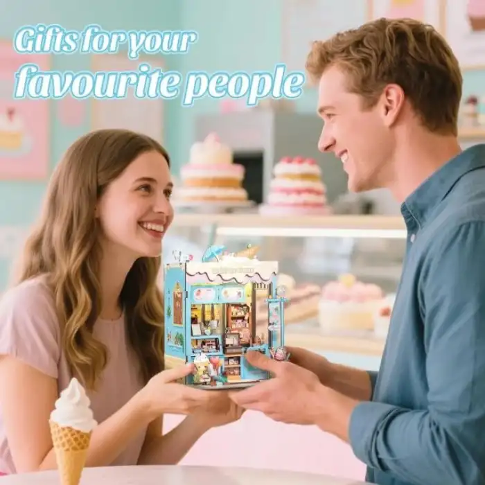 CUTEBEE DIY Kitap Köşesi Seti Toz Kapaklı