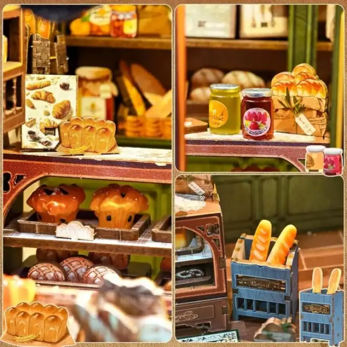 CUTEBEE DIY Kitap Köşesi Seti Toz Kapaklı