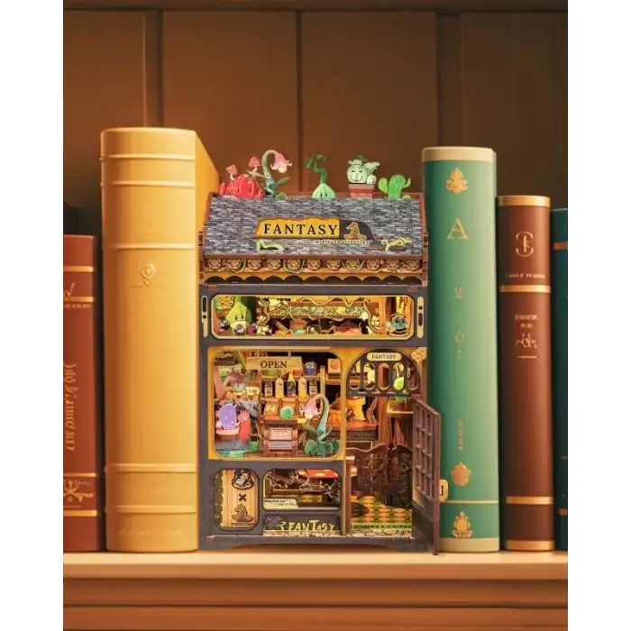 CUTEBEE DIY Kitap Köşesi Seti Toz Kapaklı