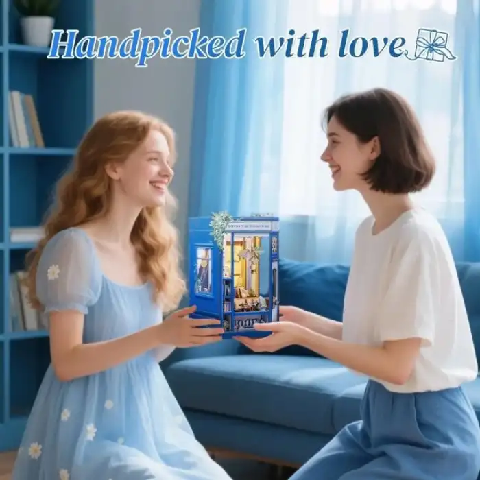 CUTEBEE DIY Kitap Köşesi Seti Toz Kapaklı