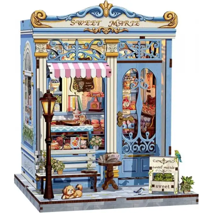 CUTEBEE DIY Kitap Köşesi Seti Toz Kapaklı