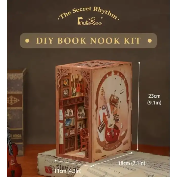 CUTEBEE DIY Oyuncak Ev Kitaplığı - Sakura Ağacının Altında