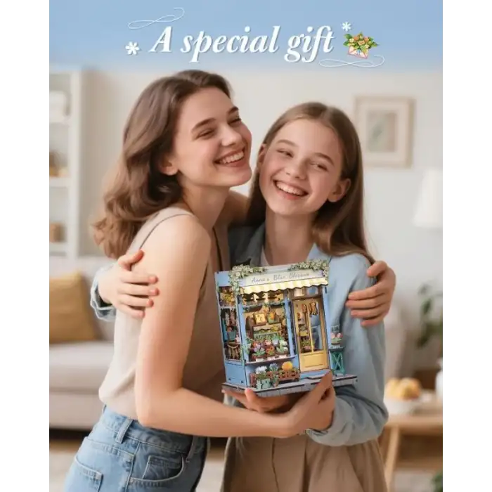 CUTEBEE DIY Kitap Köşesi Seti Toz Kapaklı