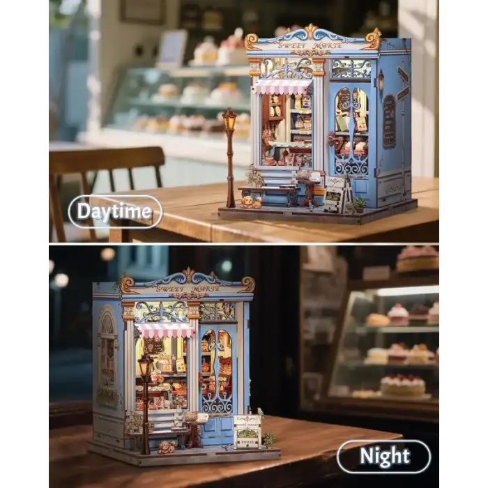 CUTEBEE DIY Kitap Köşesi Seti Toz Kapaklı