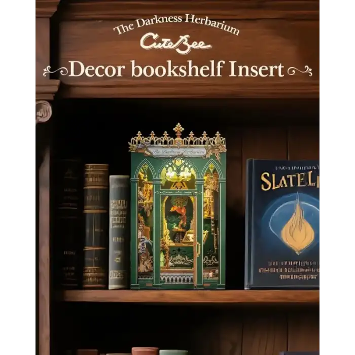 CUTEBEE DIY Kitap Köşesi Seti Toz Kapaklı