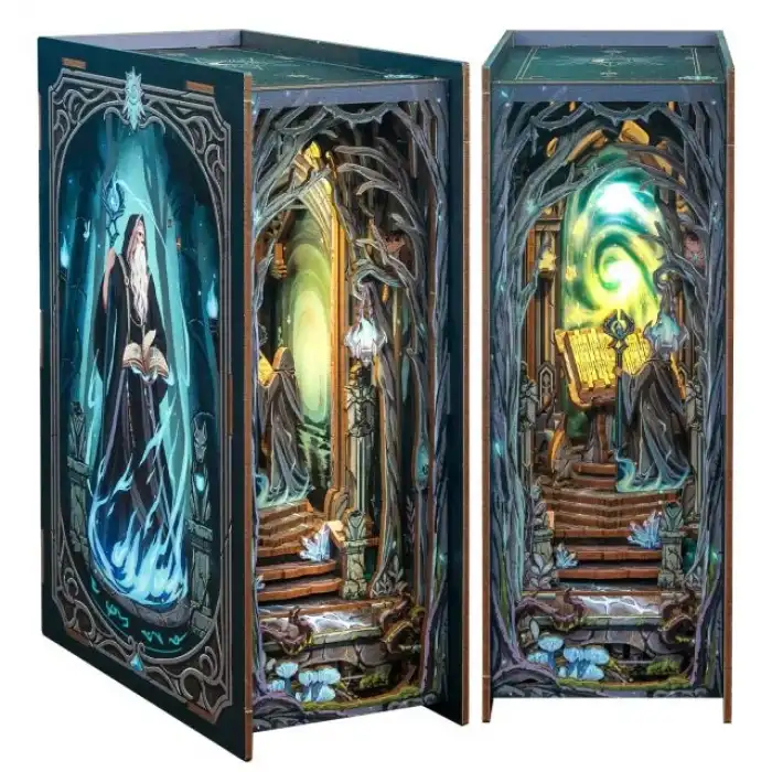 CUTEBEE DIY Kitap Köşesi Seti Toz Kapaklı