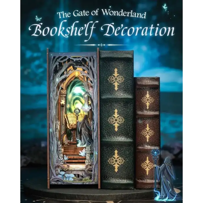 CUTEBEE DIY Kitap Köşesi Seti Toz Kapaklı