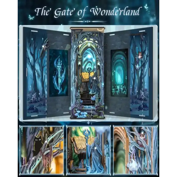 CUTEBEE DIY Kitap Köşesi Seti Toz Kapaklı