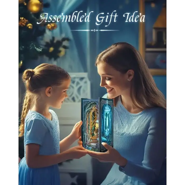 CUTEBEE DIY Kitap Köşesi Seti Toz Kapaklı